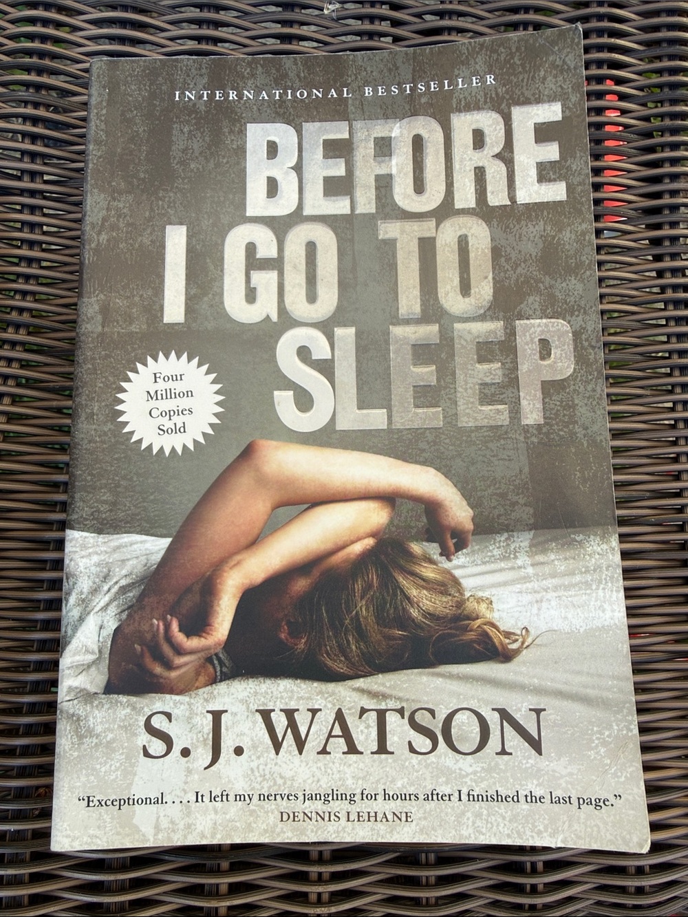 Before I Go to Sleep" by S.J. Watson